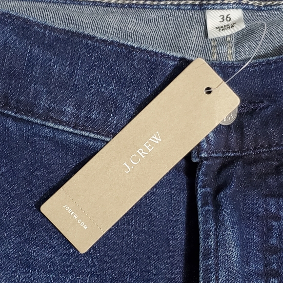 J Crew Vintage Straight Leg Jeans With Velvet Stripe Denim 36 Women - Picture 6 of 11